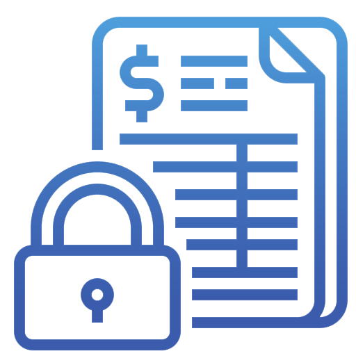 Financial data secure & accounted